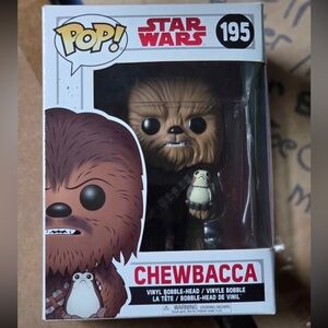 Funko Star Wars Chewbacca with Porg Vinyl Figure